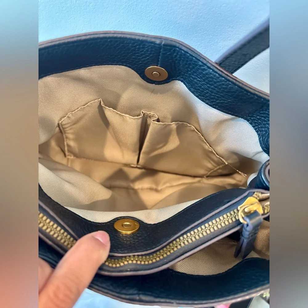 American Leather Black Handbag - Picture 9 of 13